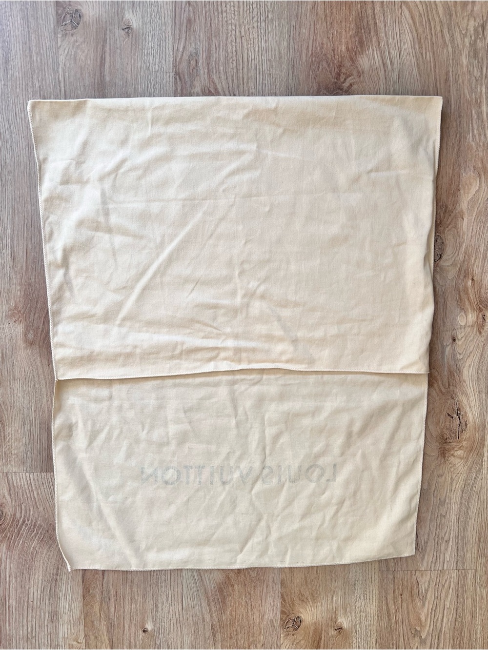 2017 Louis Vuitton Neverfull MM Envelope Dust Bag 27”X22” Authentic - Picture 3 of 5